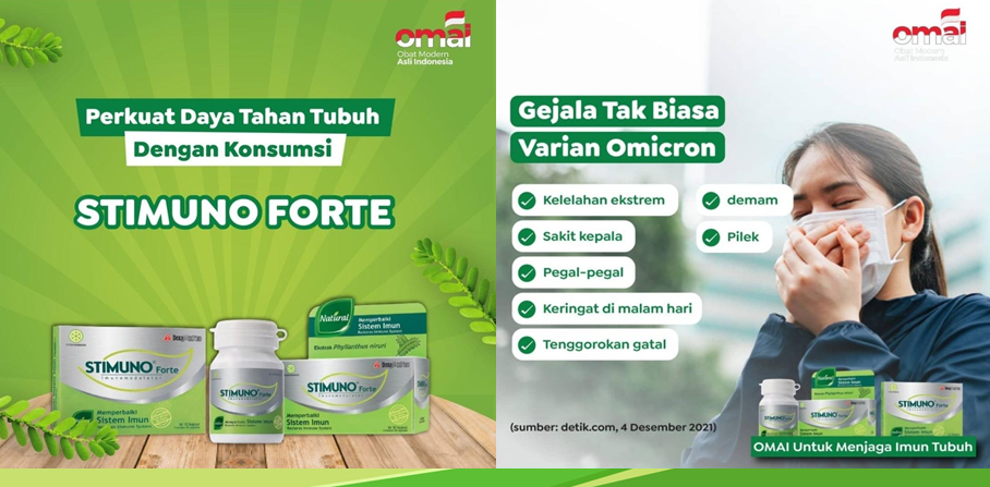 Pasien COVID-19 Omicron Meningkat. Obat Herbal Teruji Klinis untuk Imunitas-STIMUNO Forte Pasien COVID-19 Omicron Meningkat. Obat Herbal Teruji Klinis untuk Imunitas-STIMUNO Forte
